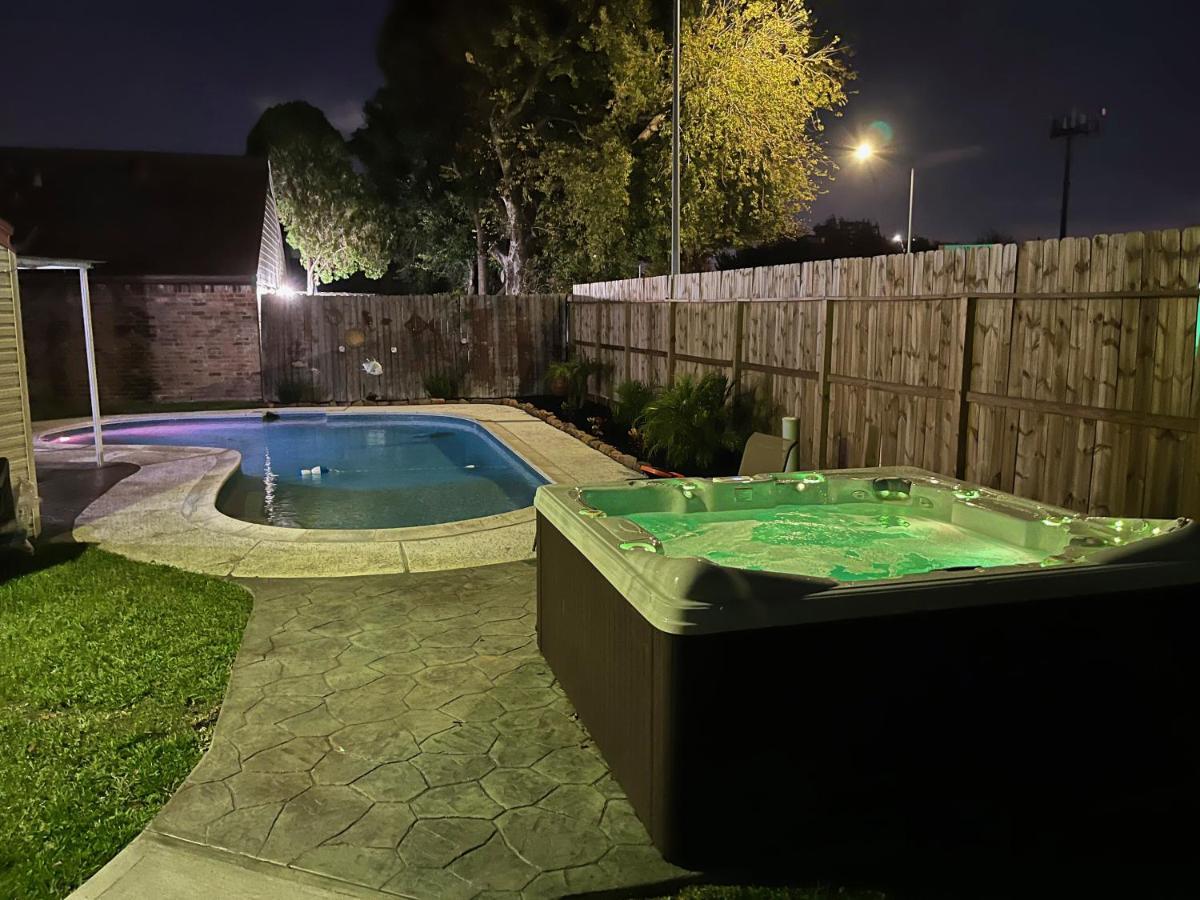 1976Houstongem Luminous Pvtpool & Hottub Dt20Mins For Lrg Families 6Beds 2Bath Villa Eksteriør bilde