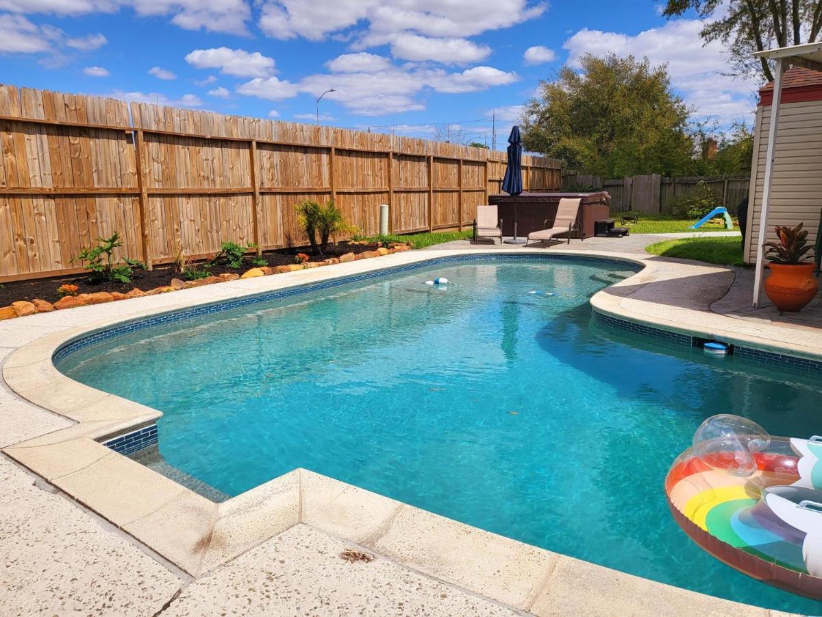 1976Houstongem Luminous Pvtpool & Hottub Dt20Mins For Lrg Families 6Beds 2Bath Villa Eksteriør bilde